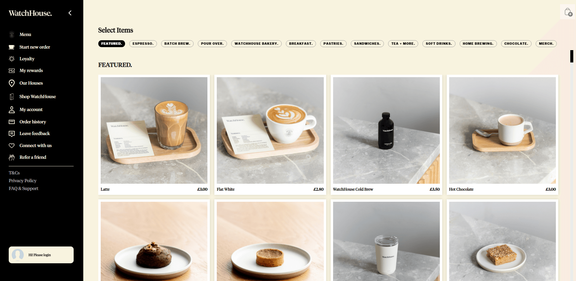 Watchhouse — E-commerce · Loyalty